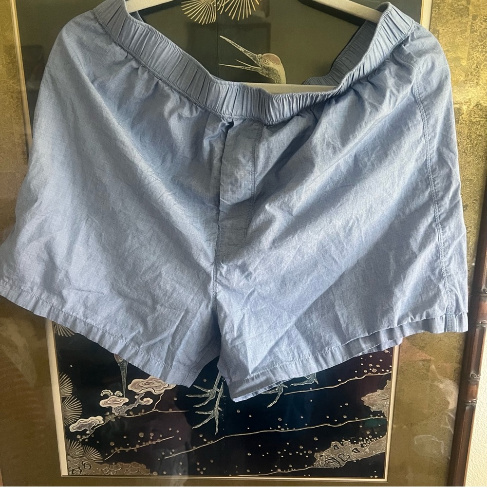 Lake Pajamas Men’s Poplin Boxer Size LARGE